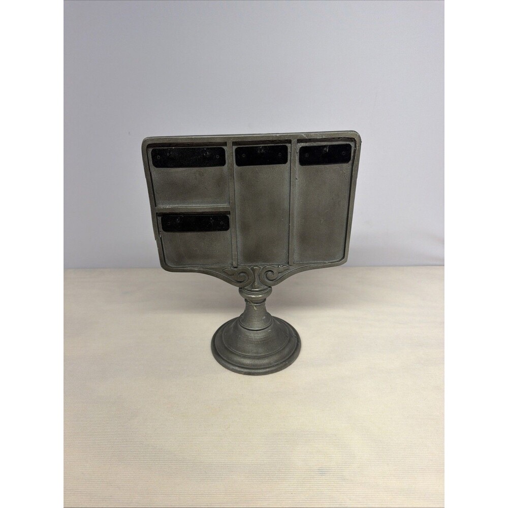 VIP Home & Garden Metal Calender MT2403 Desktop Decor